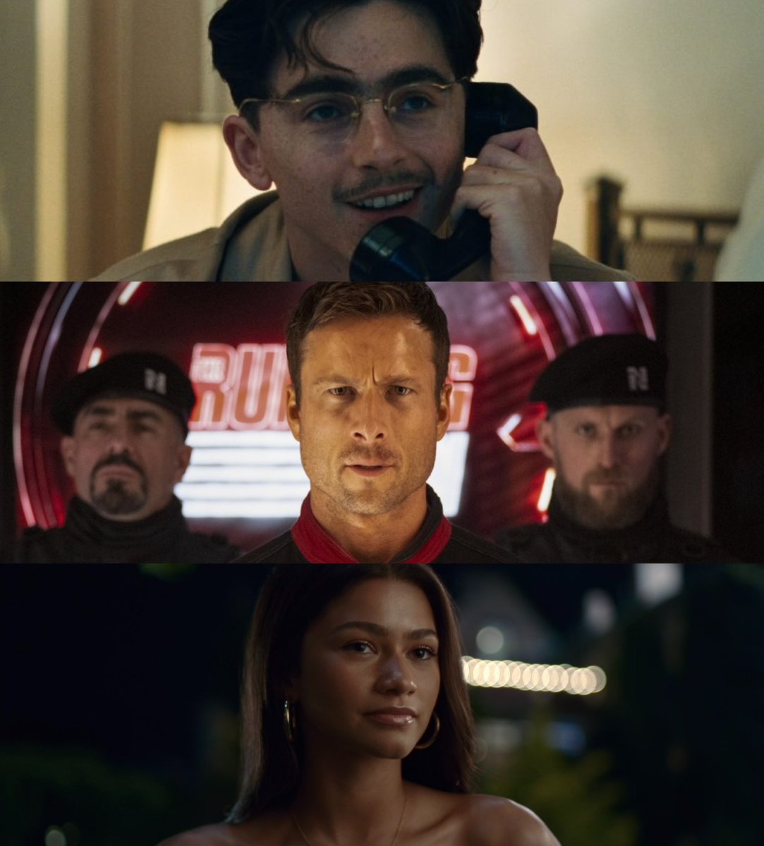 FilmUpdates's tweet image. George Clooney says the era "where you put someone’s name above the title and you go see a movie because they’re in it has ended."

Although he names Timothée Chalamet and Glen Powell as younger performers who impress him, and calls Zendaya "an exceptional talent."…