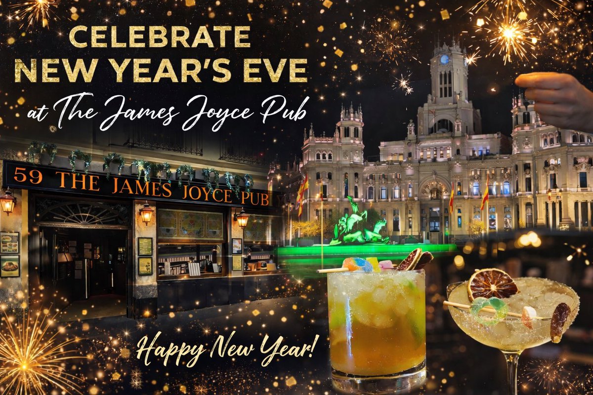 🍻 ¡Solo una noche para brindar por 2026!
Te esperamos mañana para celebrar Nochevieja. 🎉
🍻 One night to go before we ring in 2026!
See you tomorrow for New Year’s Eve celebrations. 🎉
#welovemadrid #nochemadrid #salirmadrid #nocheviejamadrid #pubsmadrid