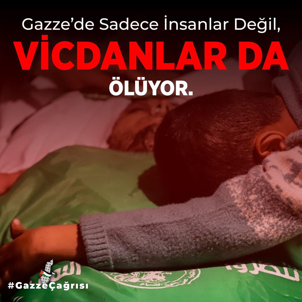 Filistin için dayanışma göstermek ve adalet çağrısı yapmak amacıyla 1 Ocak’ta bir araya geliyoruz. #GazzeÇağrısı