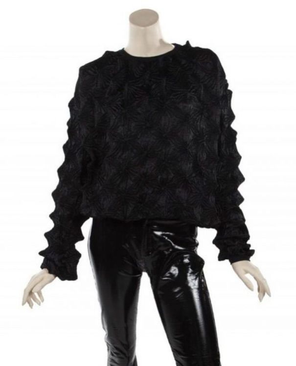 rogue's tweet photo. Michael and Janet Jackson wearing matching “Bubble” textured long sleeve by Dexter Wong for their duet “Scream.” (1995) https://t.co/xc423QQakA