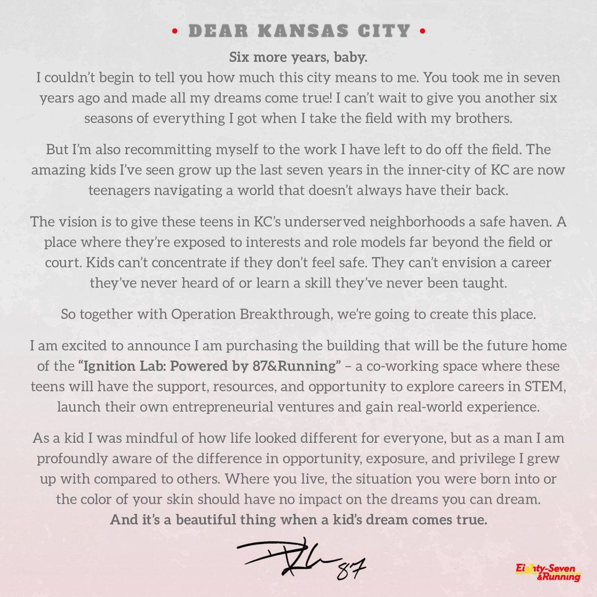 friend_in_me_C's tweet photo. Let 2026 be his year. Travis deserves it with over a decade of dedication and commitment to Kansas City, on and off the field.

#WPMOYChallenge  Travis Kelce 

Rt to vote for @tkelce https://t.co/GH6YmTY9lS