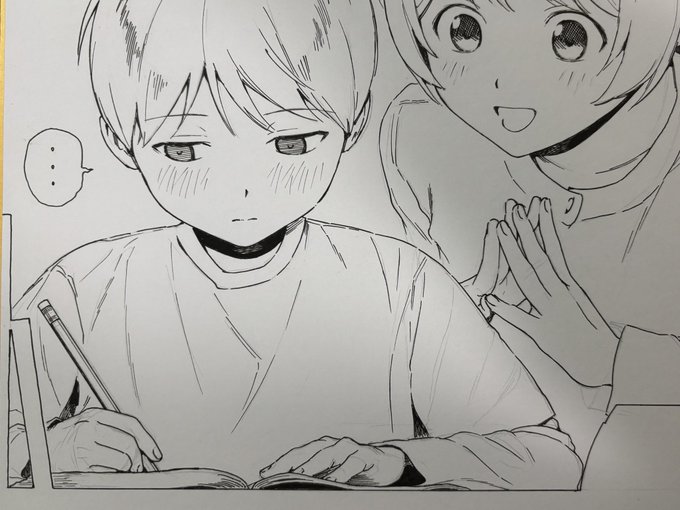 色紙描いてたらこんな時間 