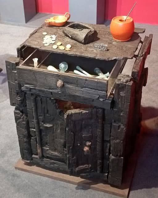 AlmanacAntiques's tweet image. The eruption of #MountVesuvius produced a #pyroclasticflow that carbonized wooden objects in the town of #Herculaneum. Learn more at facebook.com/antiquesandmor…