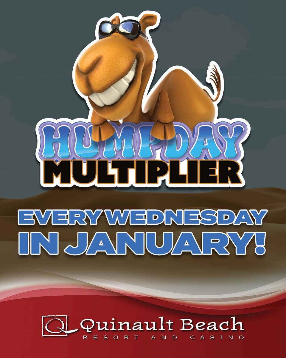 QBRC's tweet image. Every WED in JAN at QBRC! Play with your QClub card on any slot or show it at table games and earn bonus points instantly!

𝟮𝗫 𝗥𝗮𝘃𝗲𝗻, 𝟯𝗫 𝗘𝗹𝗸, 𝟰𝗫 𝗕𝗲𝗮𝗿, &amp;amp; 𝟱𝗫  𝗘𝗹𝗶𝘁𝗲.
 
Bonus points can be redeemed for freeplay, merchandise, dining, and more!

January 7–28