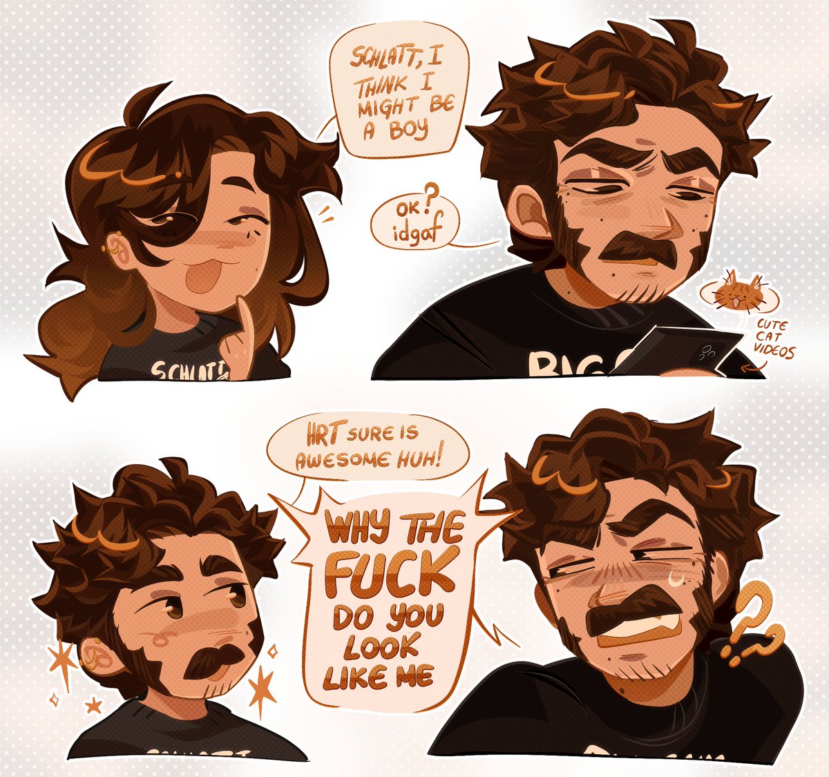 why doesn't the big guy just eat the small guy