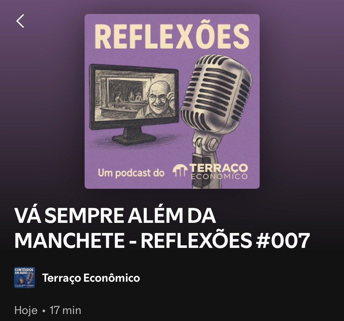 O (potencial) último episódio de podcast do Terraço Econômico em 2025 está no ar!

Assista aqui no YouTube: youtu.be/OjBruUA4-tY?si…

Ouça aqui no Spotify: open.spotify.com/episode/7bpai3…