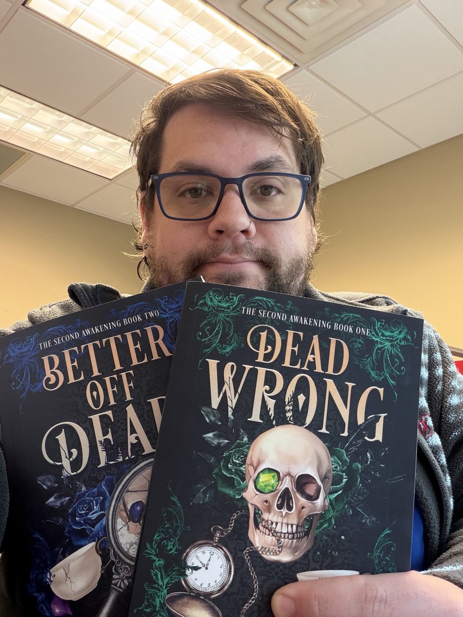 Want to help a queer indie author in the new year? Do you like Romantasy that’s hella gay™️ and thrilling? You should check out my urban fantasy series, the SECOND AWAKENING! Books 1&amp;2 available now, book 3 coming early 2026!

#indieauthor #queerauthor #NewYear2026