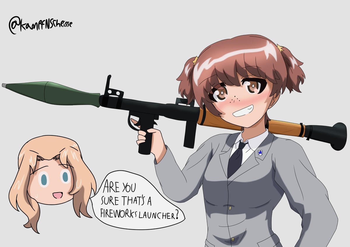 Alisa, the femcel

#GirlsUndPanzer #GuP #garupan #ガルパンらぶらぶ