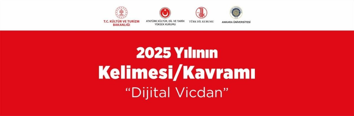 Türk Dil Kurumu 2025 yılının kavramını “dijital vicdan” olarak açıkladı. 📚✏️