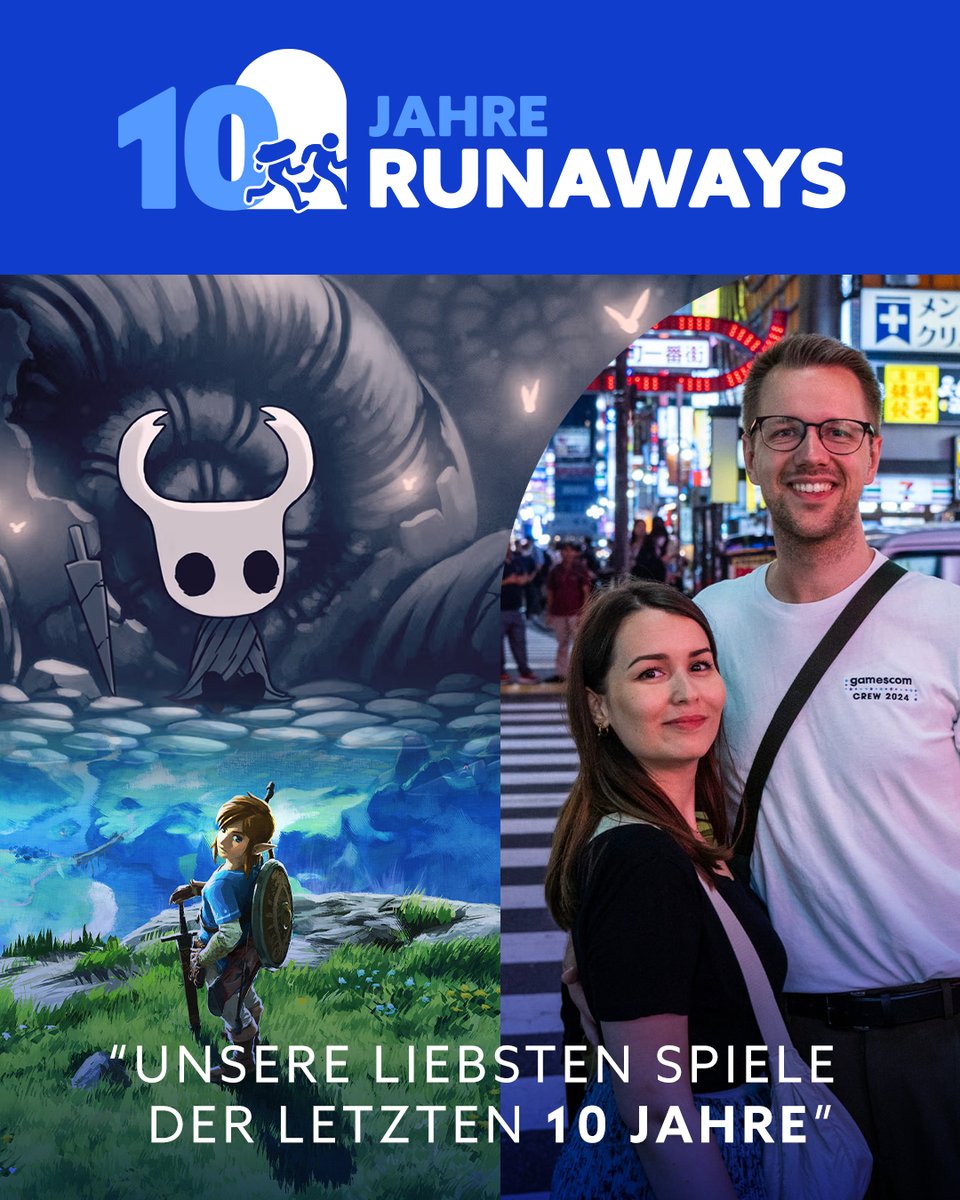 Runaways_Cast's tweet image. Happy Birthday to us. 🎉

Unser Podcast wird heute 10 Jahre alt. Und wie feiert man das am besten? Genau, in dem man gleich eine ganze, sechsteilige Podcast-Staffel produziert!

Runaways Throwback Folge 1 - jetzt überall, wo es Podcasts gibt. Gerne weitersagen. ♥️