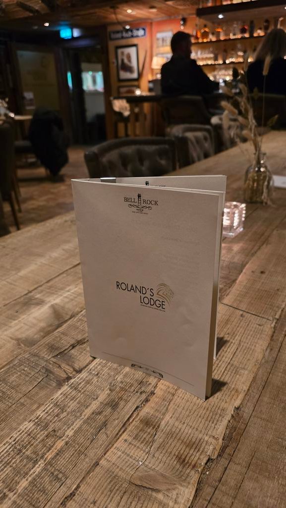 The joys of when Roland Koch's lodge is open when all the other EP hotel bars are busy.