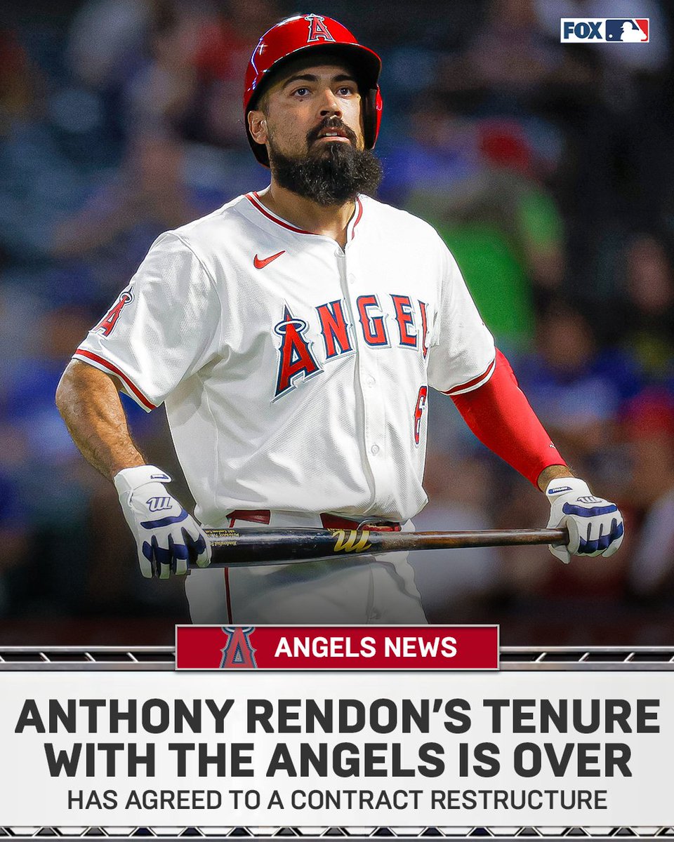 Anthony Rendon's time with the Angels has come to an end, per @SamBlum3
