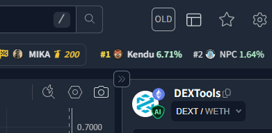 $KENDU Trendu #1 on Dextools. 

And has been trendu for 8+ months most days. 

I don't think people understand how quickly things will happen when the market goes risk-on.

TOP 1, MINIMUM. 

Time to grind.