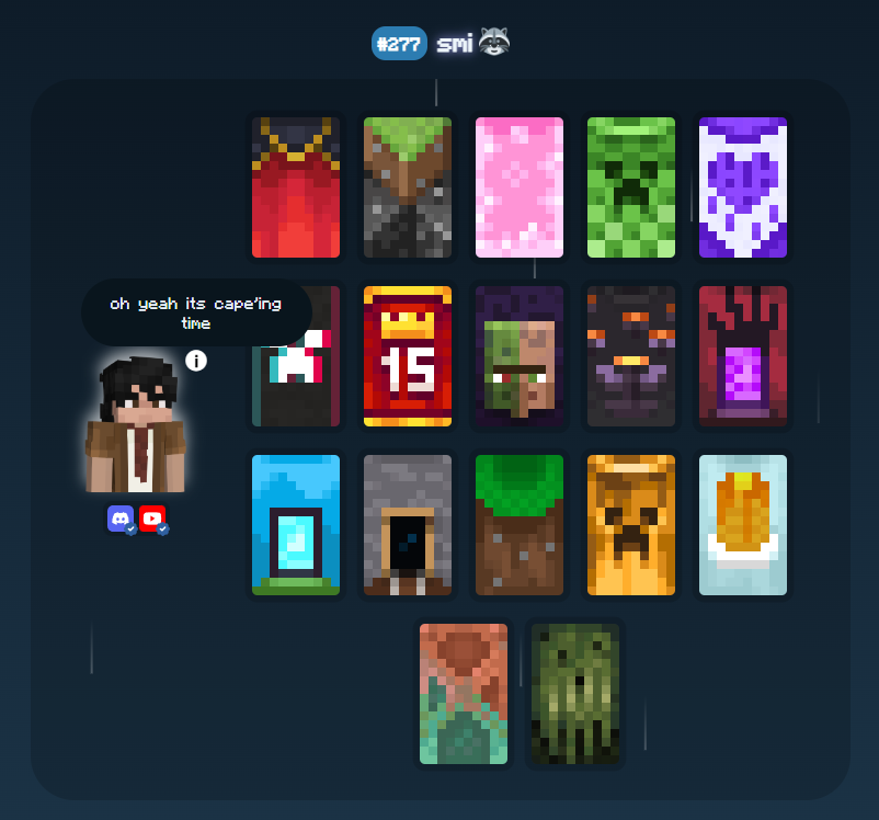 [Week 3] Minecraft Cape Account of the Week: capes.me/smi #Minecraft #capesme