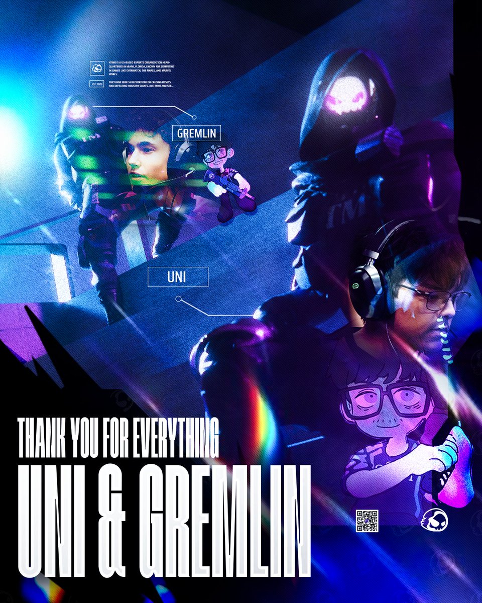 NTMRgg's tweet image. The best to ever do it, shaping their own legacies as world champions.

Today we say goodbye to @GremlinersTTV and @uni_fps. Once a NTMR, always a NTMR 🫡

#FearTheNTMR | #TheFinals