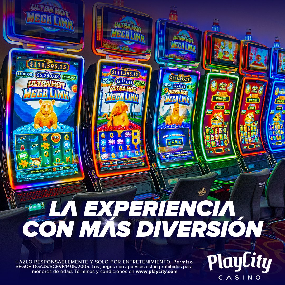 Atención personalizada, espacios cómodos, tu comida favorita, amigos y la mayor diversión en cada juego. ✅ En esta época de festividad, celebra como te lo mereces en PlayCity Casino.

#PlayCityCasino