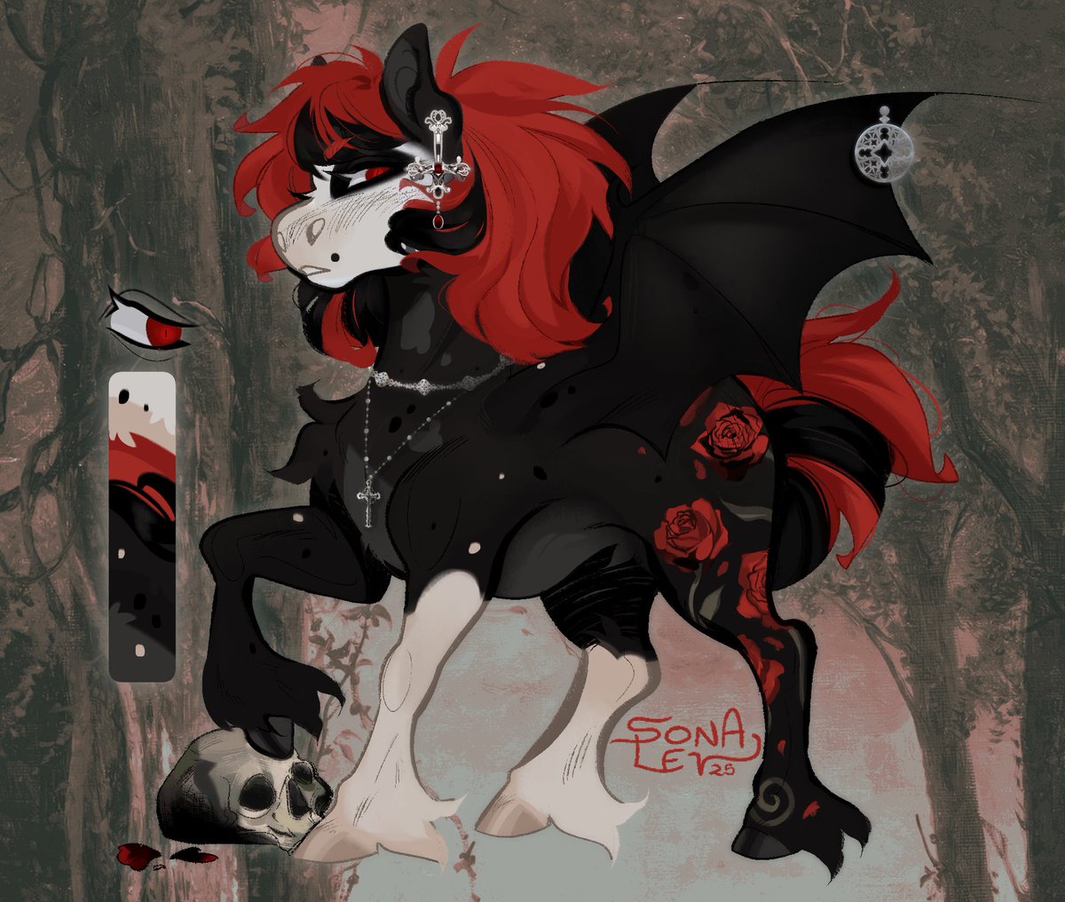 _sonaler's tweet image. custom pony for pastelteaa ♥️