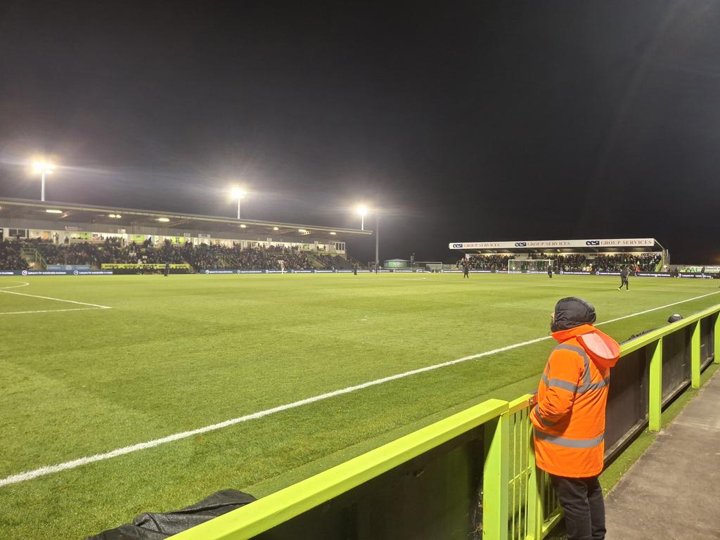 Forest Green v Truro City. 

Away end, obviously. 

Ymlaen Cernyw!