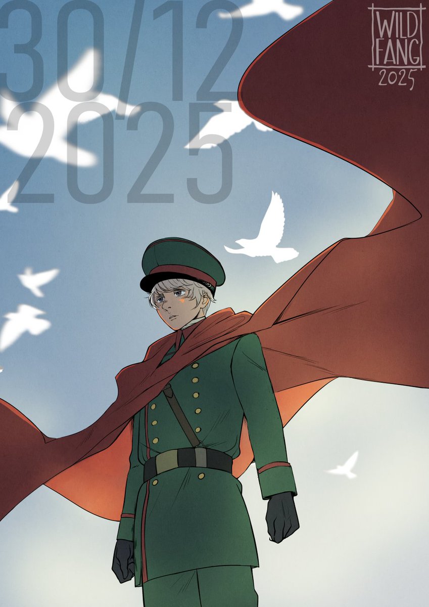 wildfang_art's tweet photo. Happy Birthday, Vanya! 🐻💋
Glad I managed to draw something for his birthday again 💖

#aphrussia #hetalia #hetaliafanart https://t.co/CFztijAM5i