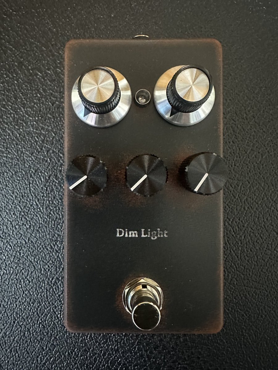 my new gear 1995fx Dim Light ゲインの幅があり、Middleの効きが