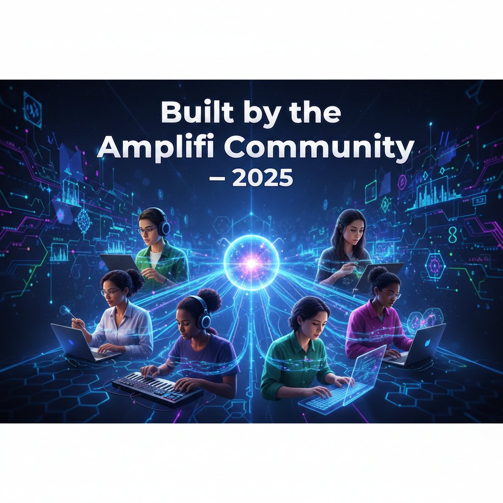 emamumaleek's tweet photo. AMPLIFI 2025 — BUILT BY THE COMMUNITY

Community Spotlight (Opening)
Amplifi isn’t just a platform — it’s a community of real creators who showed up and delivered real impact in 2025.
This contest is about celebrating us.
Tagging @amplifi_now
#Amplifi2025 #Web3Community #Creator https://t.co/6oCFg58Qla