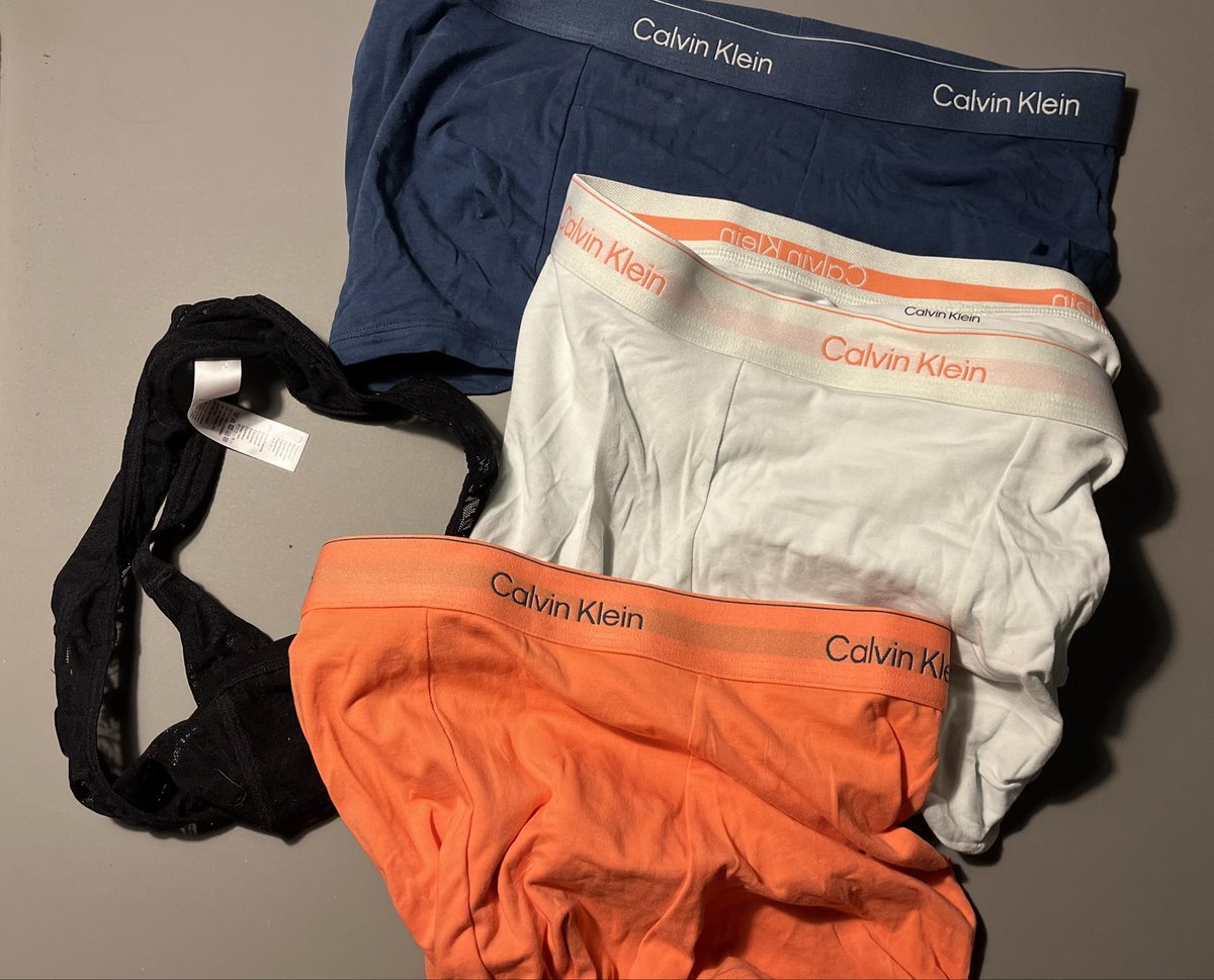 homstringboy44's tweet image. New underwear. What to wear first? #homunderwear #calvinklein #ck #underwear