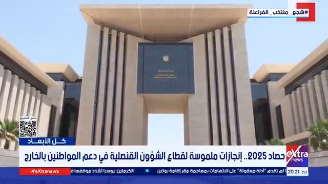 حصاد 2025.. إنجازات ملموسة لقطاع الشؤون القنصلية في دعم المواطنين بالخارج #هدير_أبوزيد 