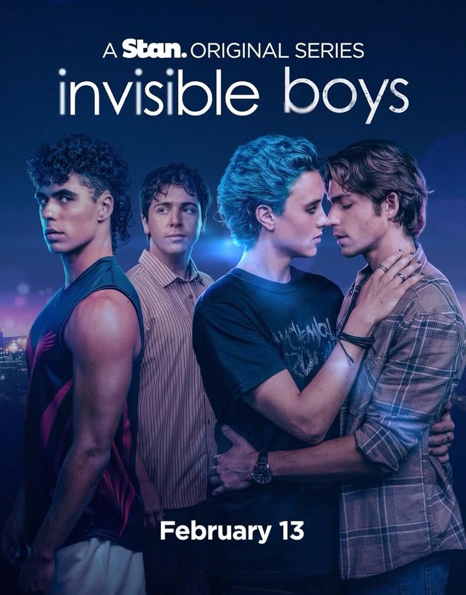 Si te gustó #heatedrivalry creo que deberías ver, buscar y disfrutar la serie australiana #InvisibleBoys (también basada en un libro). Es hermosísima ❤️🌈📺
