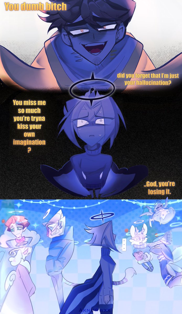 AKNURWXX's tweet image. Gentle new year kisses
#HazbinHotel #HazbinHotelFanart #HazbinHotelLute #HazbinhotelAdam #Guitarspear #Guardrock