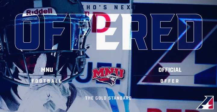 fashocarl's tweet photo. After a great conversation with @CoachCollinsCj blessed to say I have received my 8th College Football Offer!!!! #RepTheM #AGTG @LanceClark3 https://t.co/wXldQMWw7K