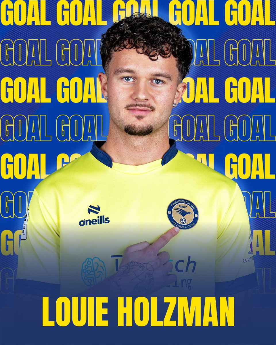 FarnboroughFC's tweet photo. LOUIE OPENS THE SCORING! https://t.co/ijcvNMVFJv
