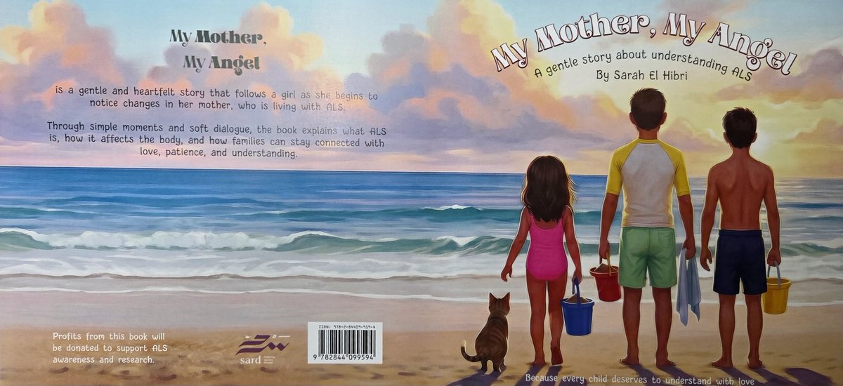samchebaro's tweet photo. Coming January 2026. 

" My Mother, My Angel " by Sarah El Hibri is not just a children’s book.
It’s a conversation most families don’t know how to start.
Born from love, loss, and the reality of ALS, this story helps children understand illness, absence, and memory. https://t.co/jGKwrYgxDG