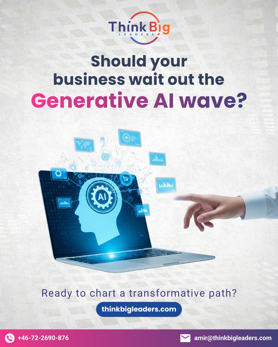 amirelion's tweet photo. Wrong map? Failed pilot? 🤔

The Think Big Leaders Playbook gives you:

👉 Kickstart: Map your OWN path.
👉 Foundations: Establish responsible governance.
👉 Value: Walk away with 5+ quick-win solutions.

Stop waiting for magic. Build the machine. 
🌐 https://t.co/orldSAin5y https://t.co/aCExiAyx7a
