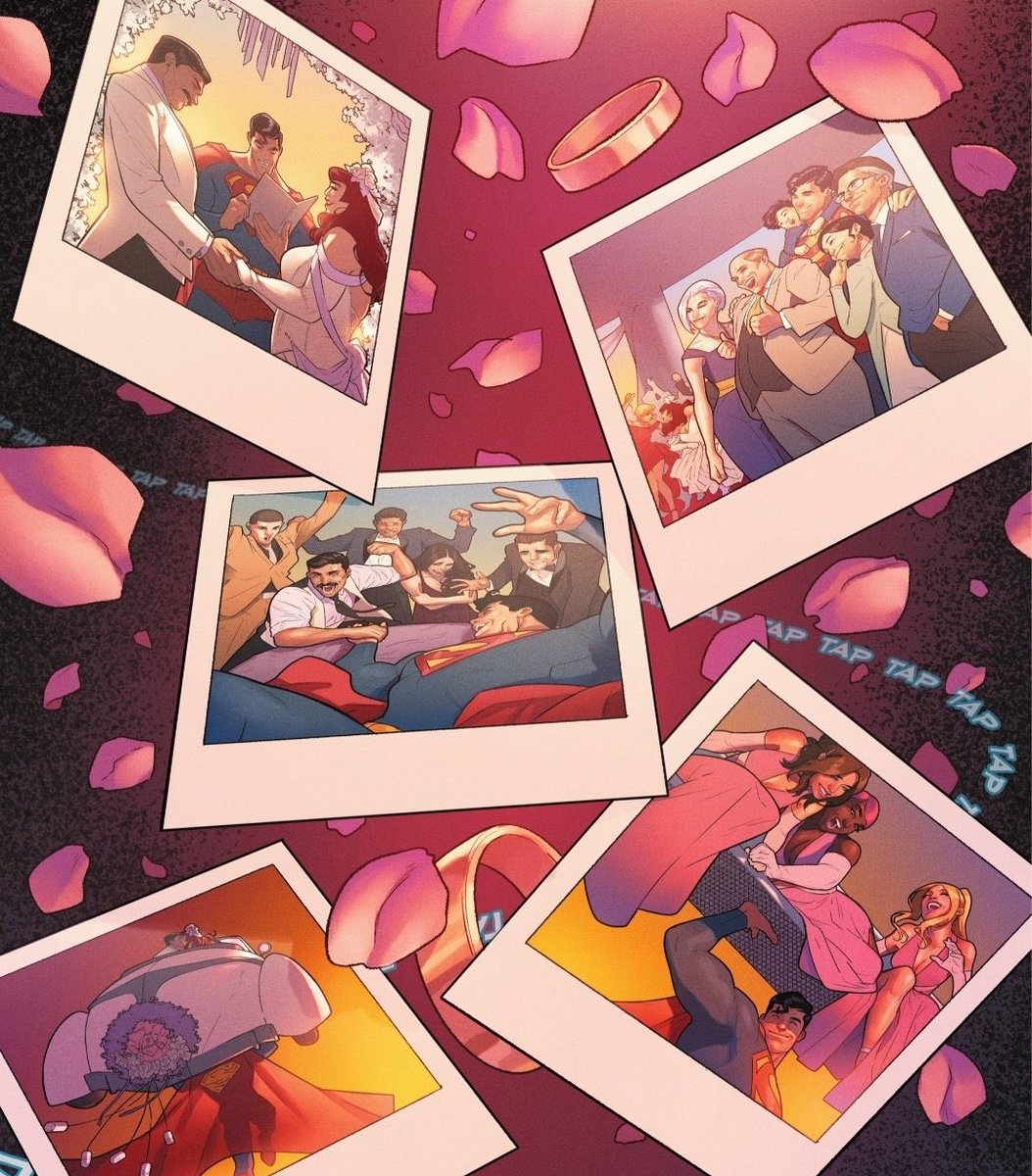 CQuill97's tweet image. The perfect example of "no disaster too small" for Superman is him replacing a officiant at a weeding and then staying and partying with the guests 🤣