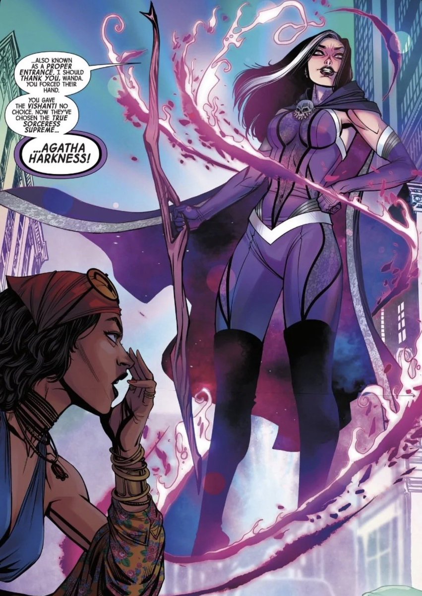 KathrynHahnFans's tweet photo. The True Sorceress Supreme, Agatha Harkness. #HexSpoilers

📸 @hexxuality https://t.co/qMs6Eu5yCr