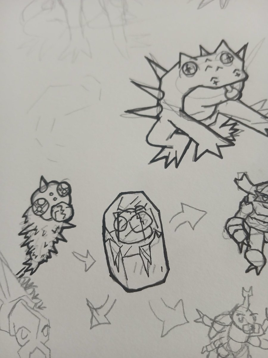 RigsMapache's tweet image. Dibujando bichitos porque andaba aburrido