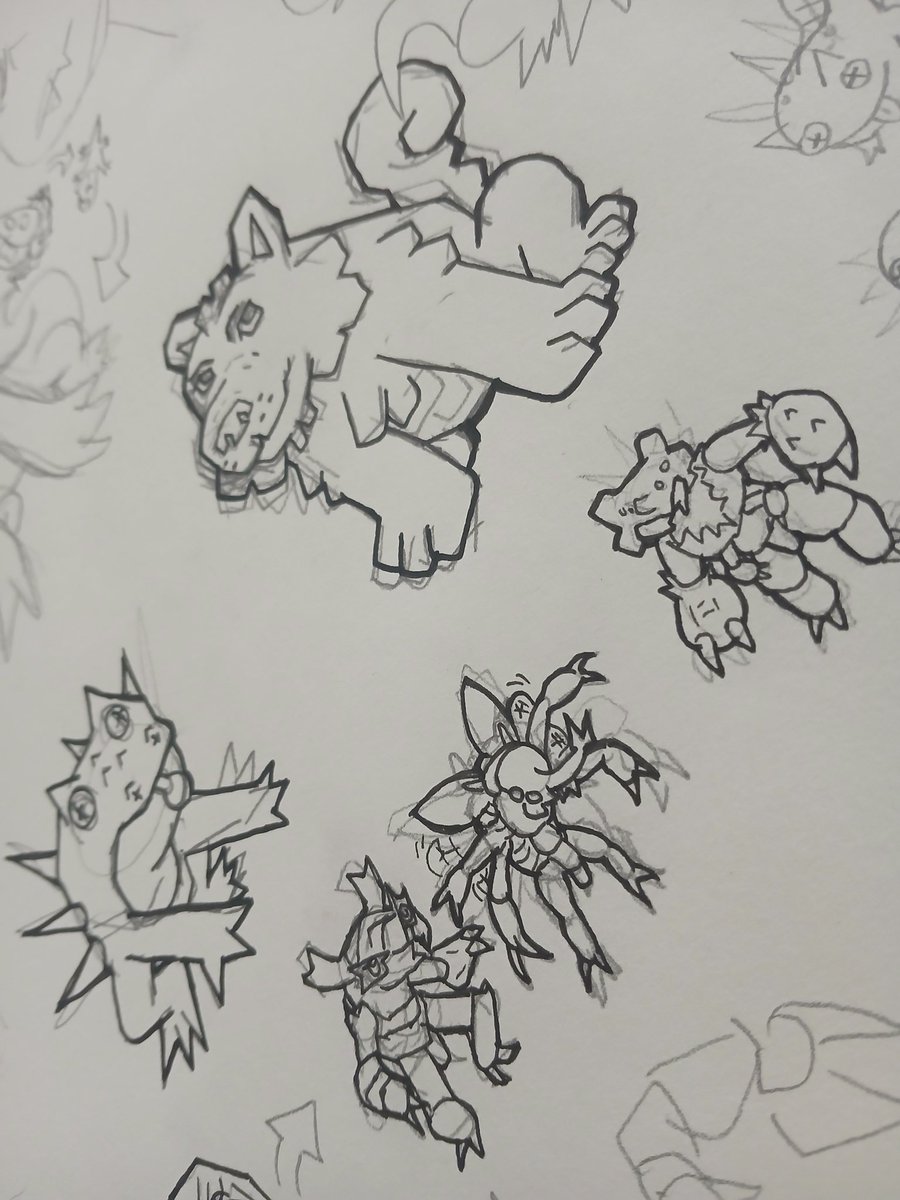 RigsMapache's tweet image. Dibujando bichitos porque andaba aburrido