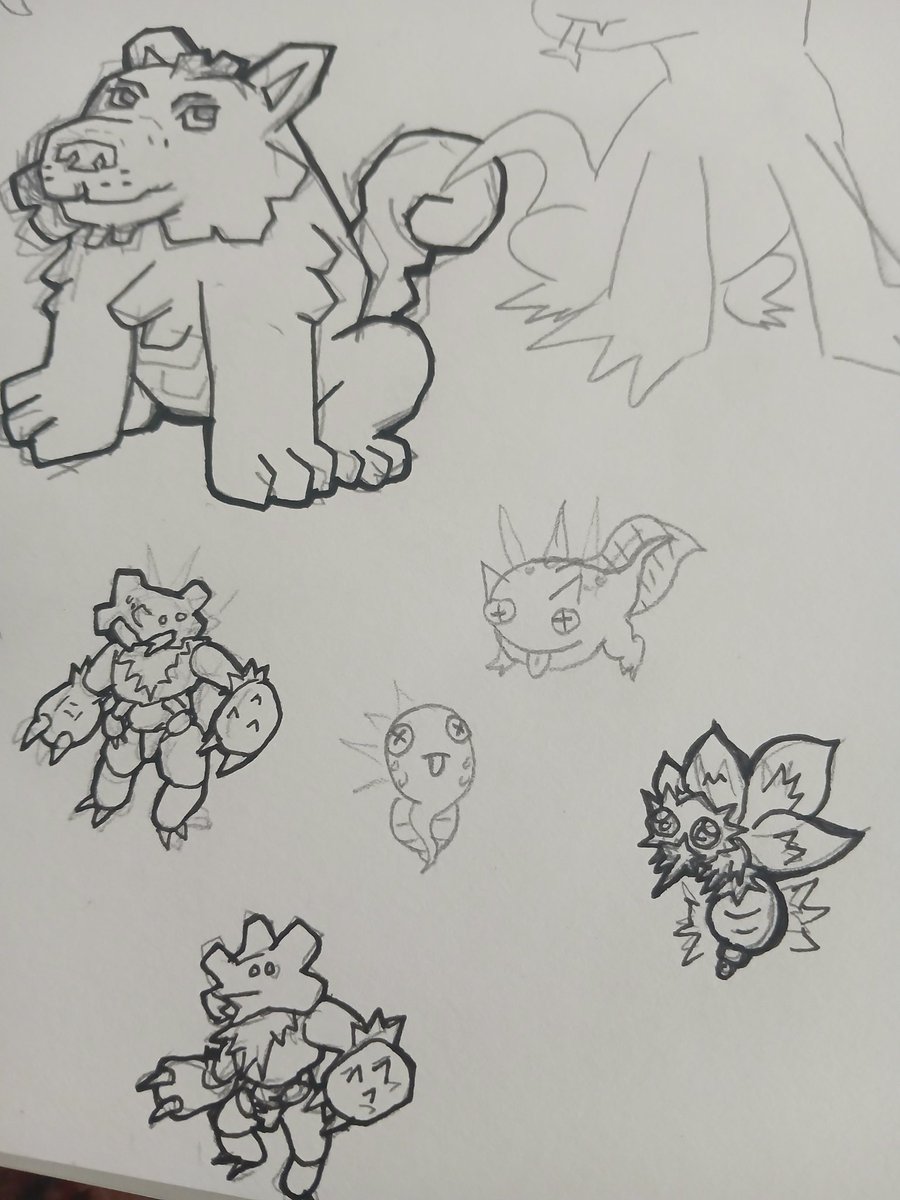 RigsMapache's tweet image. Dibujando bichitos porque andaba aburrido