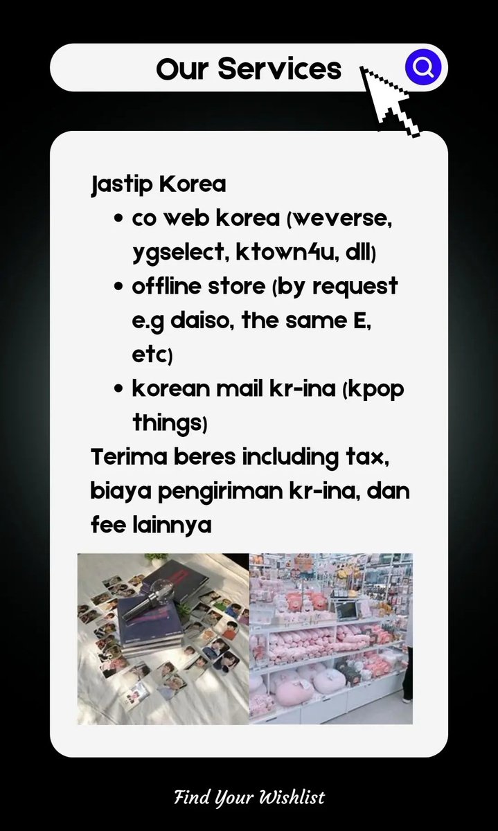 findyour_wl's tweet photo. JASTIP SERVICE

- korea, jepang, thailand (rutin)
- china, malay, taiwan, sg (by request)

🏠Surabaya https://t.co/vyggA6vOO6