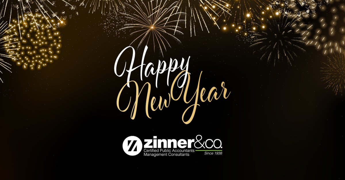 Happy New Year from Zinner &amp; Co.! Wishing you a year filled with health, happiness, and new opportunities. 🎉 #HappyNewYear2026