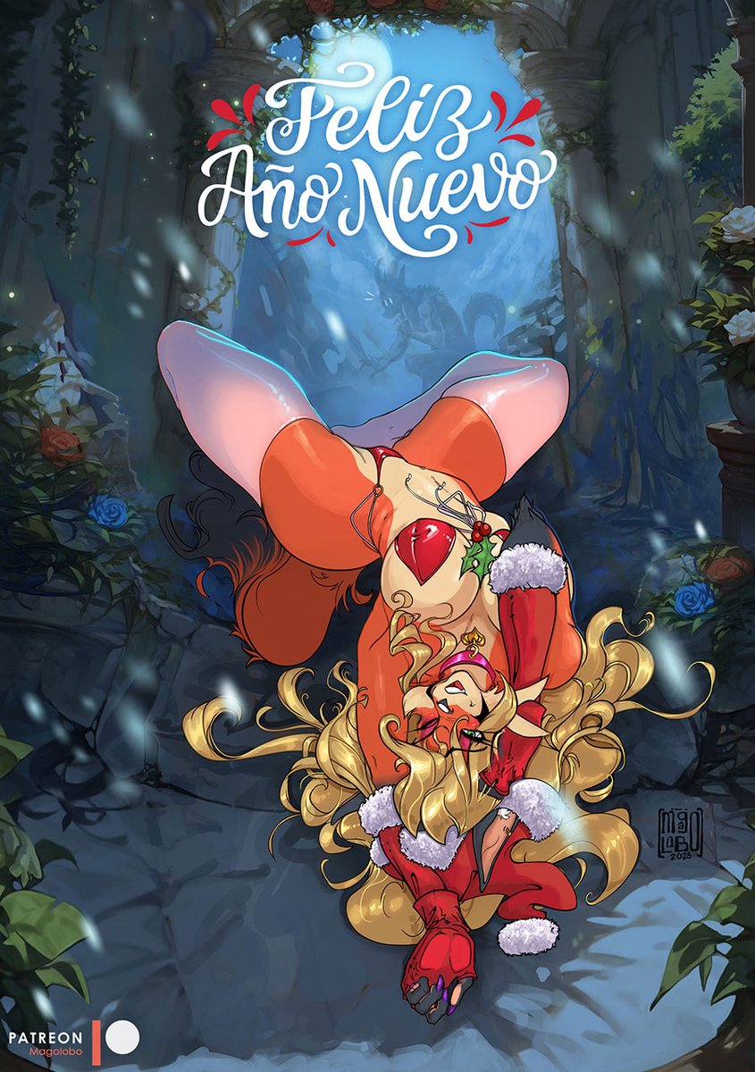 ¡Muchas gracias a todos por sus felicitaciones y buenos deseos!
Este año fui un poco lento con dibujos, pero aunque ya pasó la Navidad, les deseo a todos un ¡Feliz Año nuevo!
📷

#Magolobo #Furry #Furryart #Navidad #Christmas

¡Apóyame en PATREON!
patreon.com/Magolobo