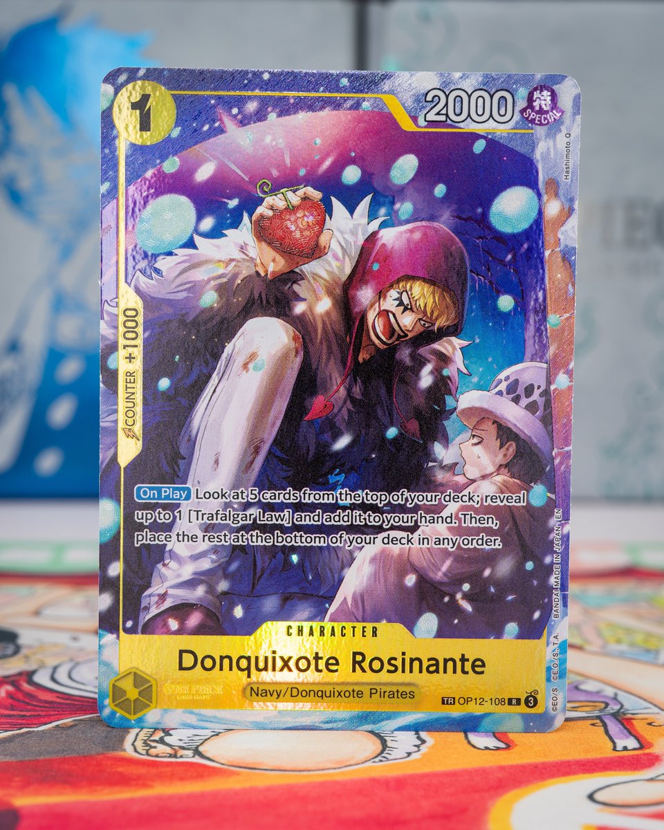 Official in-person shot of the English Exclusive Treasure Rare