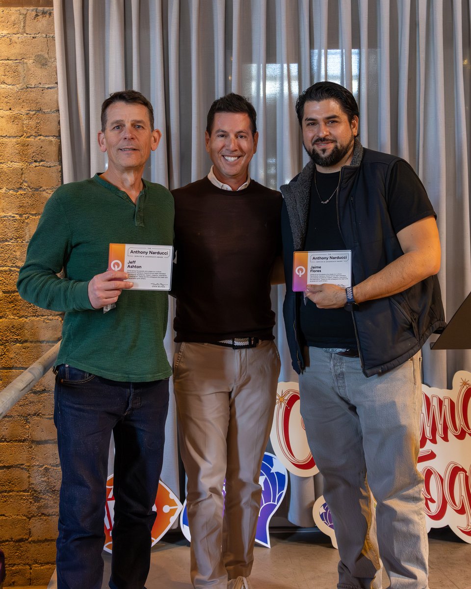 ONeilPrinting's tweet image. Congratulations to Jeff and Jaime, the first-ever recipients of the Anthony Narducci Service &amp;amp; Leadership Award!

Their commitment to serving others and elevating the teams around them reflects the best of what it means to be an O’Neil Company.

#OneilCompanies  #ProudMoment