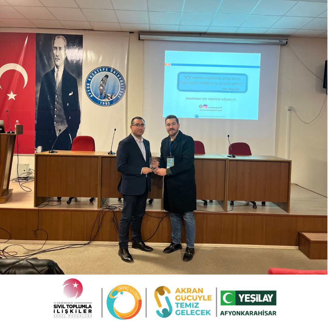 akrangucuafyon's tweet photo. .@icisleriSTi  tarafından desteklenen, @YesilayAfyon Şubesi ortaklığında ve @girisimcilider yürütücülüğünde hayata geçirilen “Akran Gücüyle Temiz Gelecek Projesi” kapsamında Akran Eğitimleri 6’yı tamamladık.

DETAYLAR 👇👇👇

https://t.co/Tnkd98mpDX https://t.co/27ciD1La1y