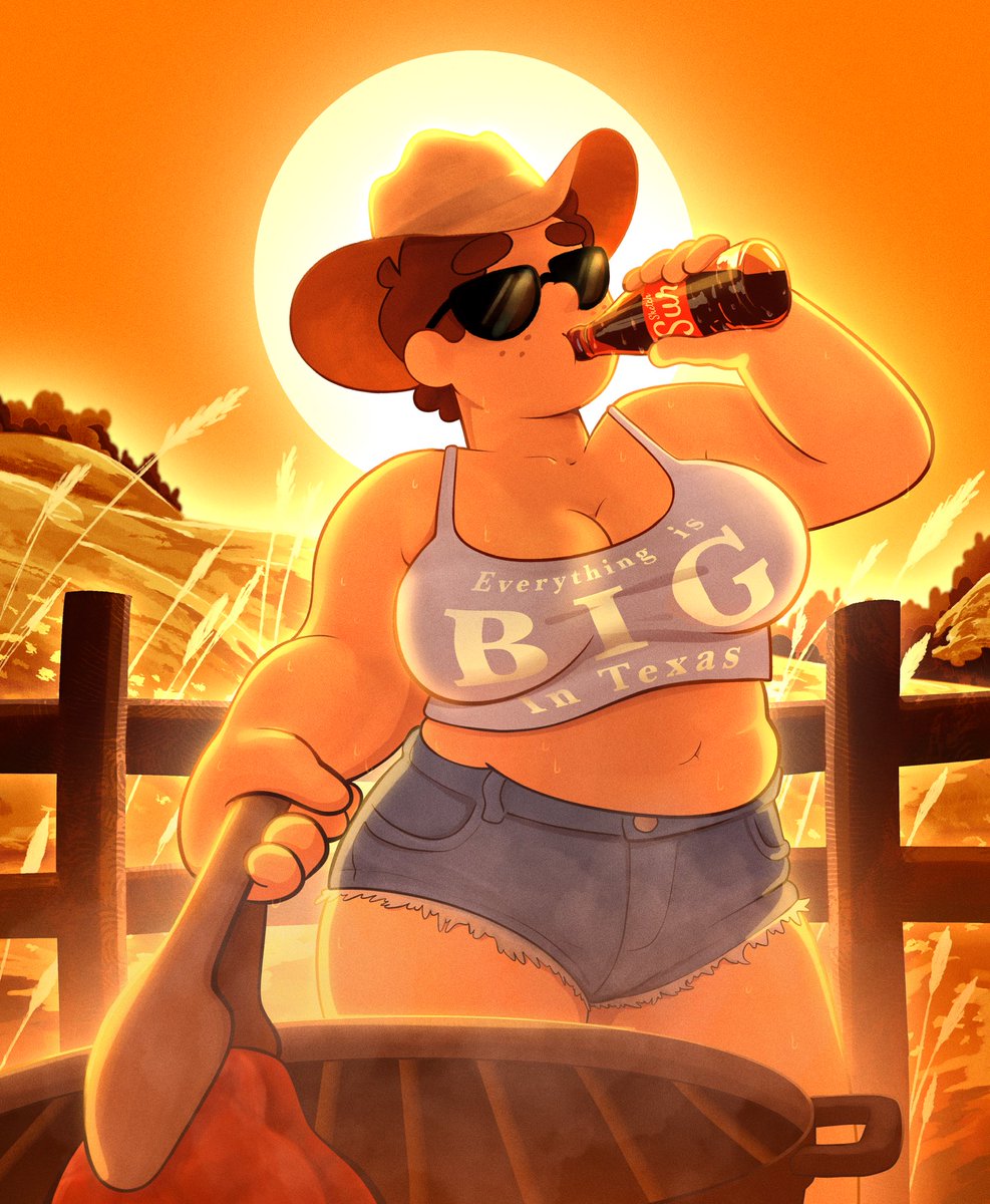 SketchSur's tweet image. Todo es grande en Texas🦅