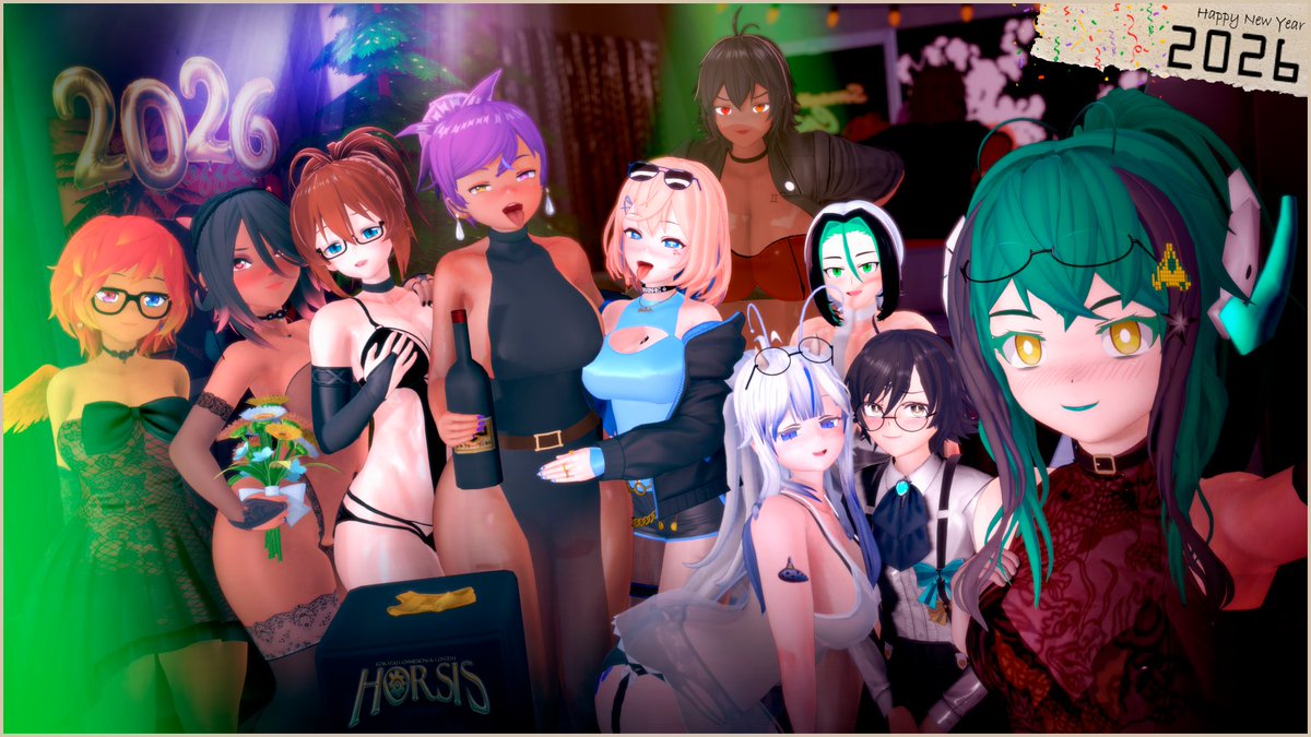 Bienvenido 2026, aquí cambiando de año con algunos artistas destacados o que pueden destacar pronto 🥹

Welcome 2026, here we are changing of year with featured artists and some that can shine soon 🥹

Gracias por todo banda 🎉
#NewYear2026