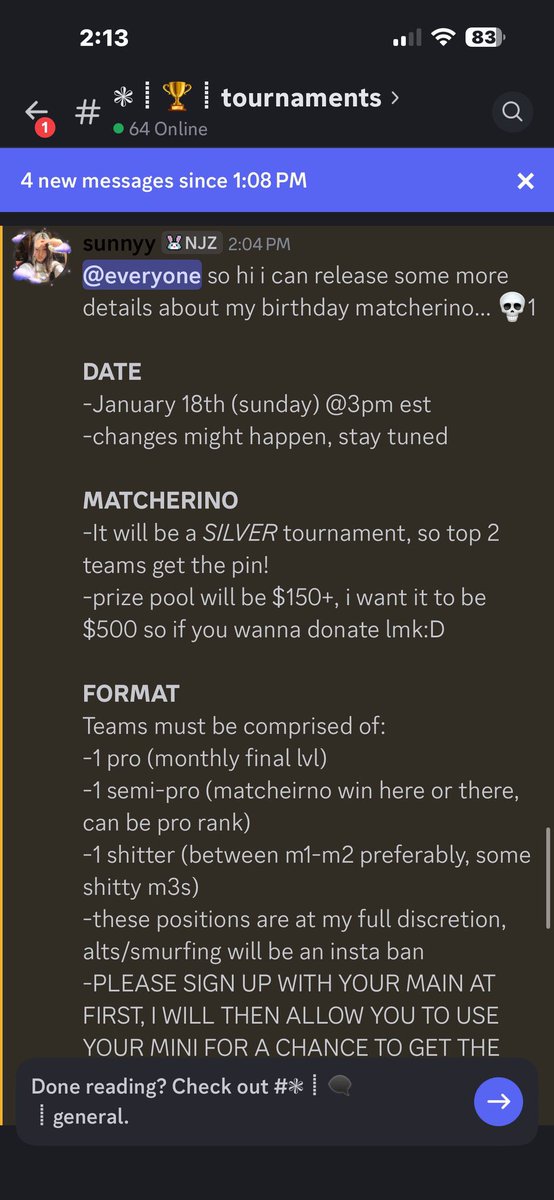 sunnyybs's tweet image. Hosting my own tournament, will need pros, semis, and casuals join my dc server link in bio
