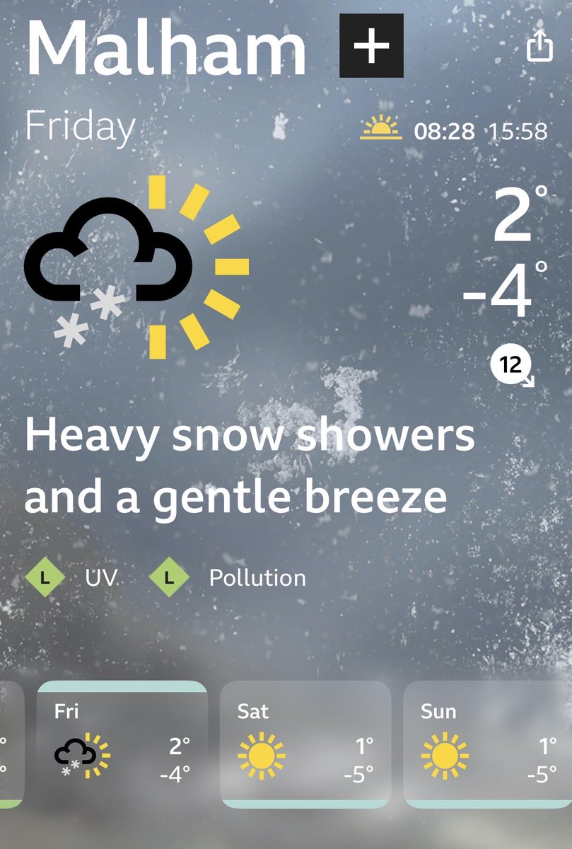 My planned wild swim is looking tricky!