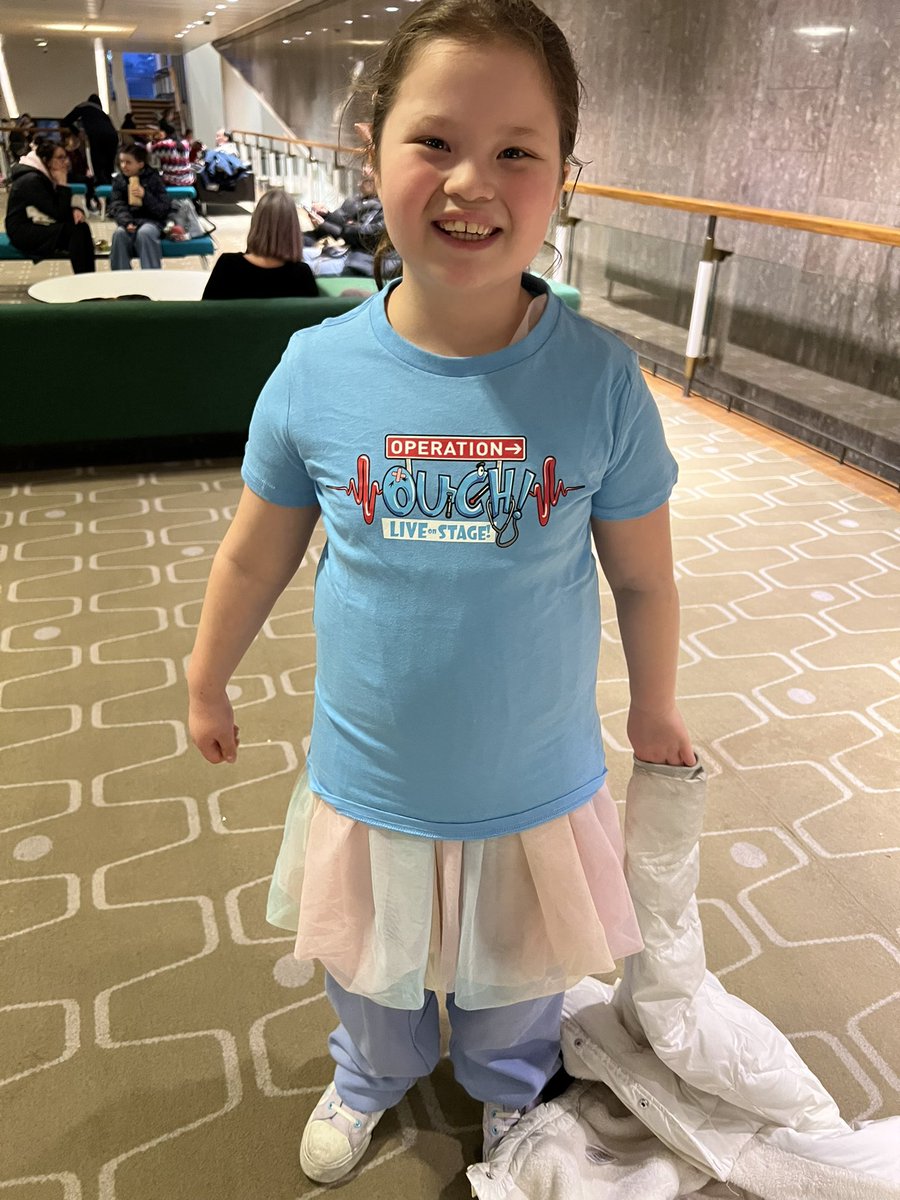 mandajstevens's tweet photo. My daughter loved the @OperationOuch show tonight at the Royal festival hall #questofthejurassicfart @DoctorChrisVT @xandvt https://t.co/eIpqf78umo