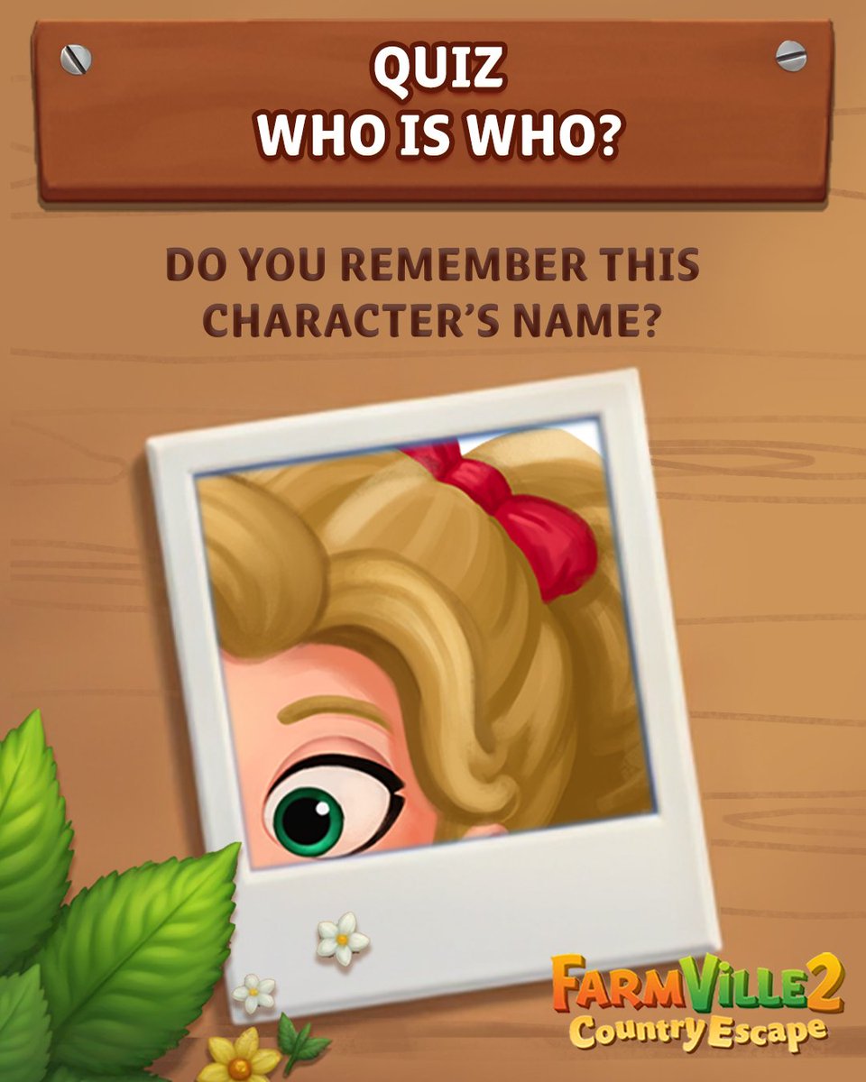 farmville2's tweet image. Time for a Pop Quiz! 📝 Only the most dedicated Country Escape players will get this right on the first try! 🏆 Is it Marie? Heidi? Or someone else?

Let’s see who knows their Neighbors! 🚜✨

#FarmVille2CountryEscape #FarmVille #HolidaySeason #newyear2026
